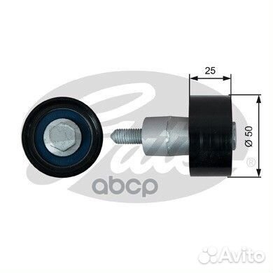 Ролик обводной ремня грм (7786-21651) T42317 T4