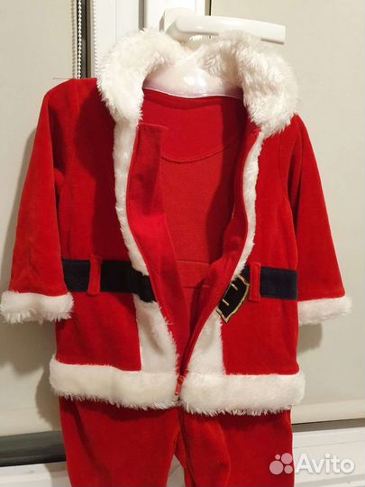 Костюм деда мороза детский