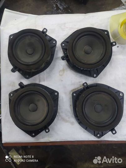 Hyundai solaris комплект штатных динамиков
