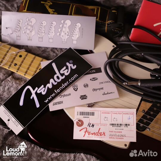 Fender American Standard Telecaster Bordeaux Metal