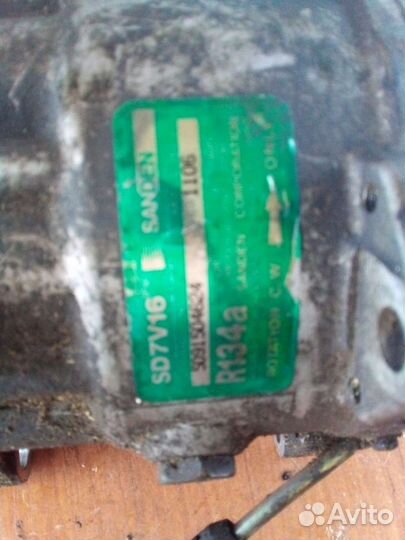 Компрессор кондиционера volkswagen