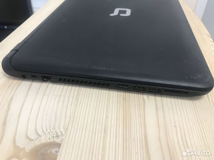 HP Compaq 15-f101ur 2 ядра 4Гб DDR3 SSD диск