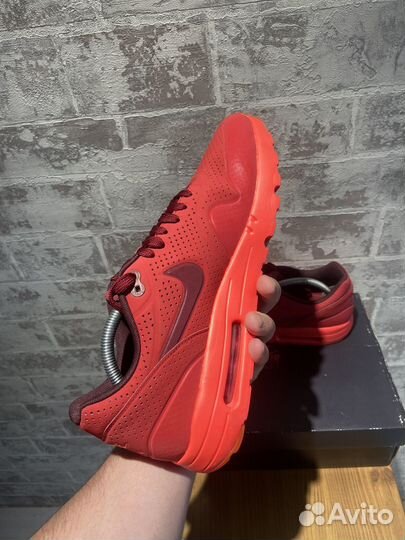 44,5) Nike Air Max 1 Ultra Moire Gym Red