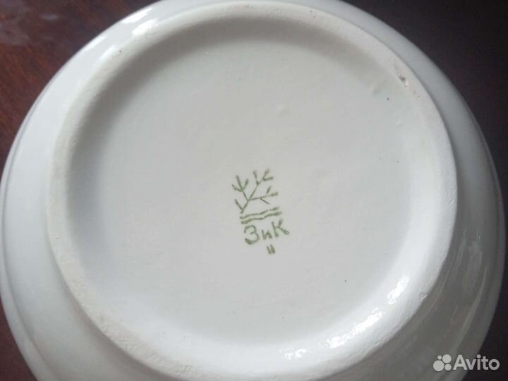 Фарфоровая супница СССР