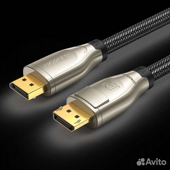 Ugreen кабель displayport 1.4, 8k, 2m