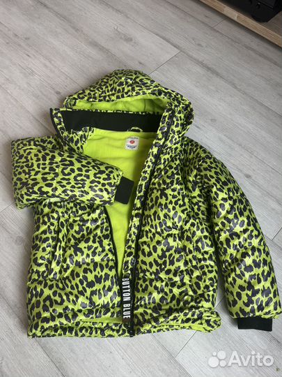 Куртка button blue