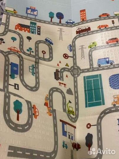 Складной детский коврик термоковрик