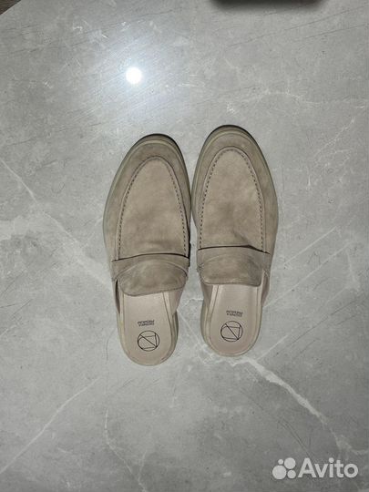 Эконика премиум Мюли замша