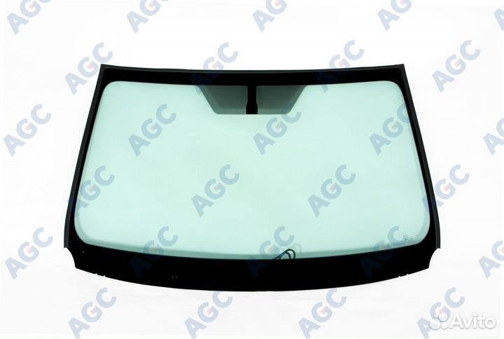 AGC toyota RAV-4 IV 2013- стекло ветровое зеленое + шумоизоляция -С обогревом зоны дворников-допуска