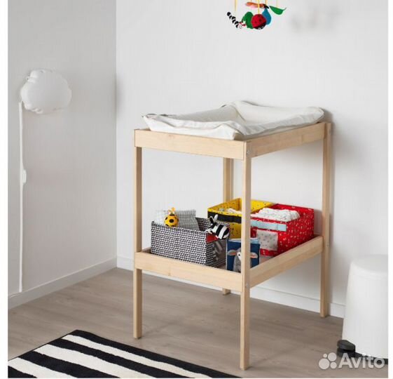 Пеленальный матрасик с чехлом Икеа