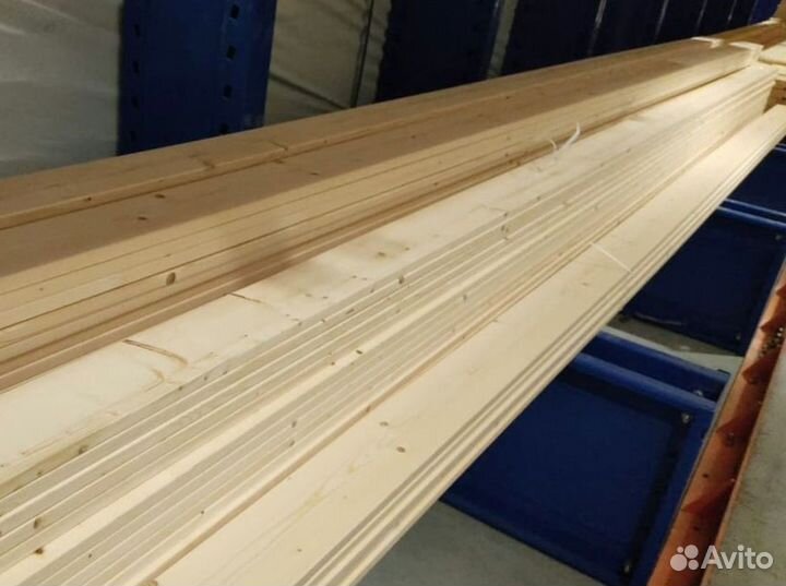 Доска строганая 28*95*2000 мм сорт AB скругление