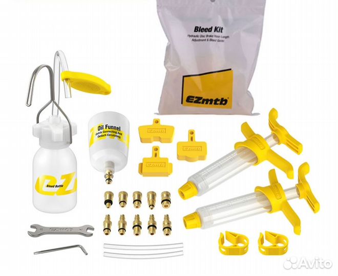 Набор для прокачки гидравлических тормозов