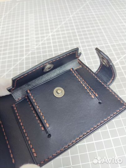 Кошелек бифолд с монетницей