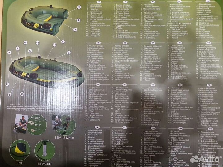 Лодка HF210 Fish Hunter
