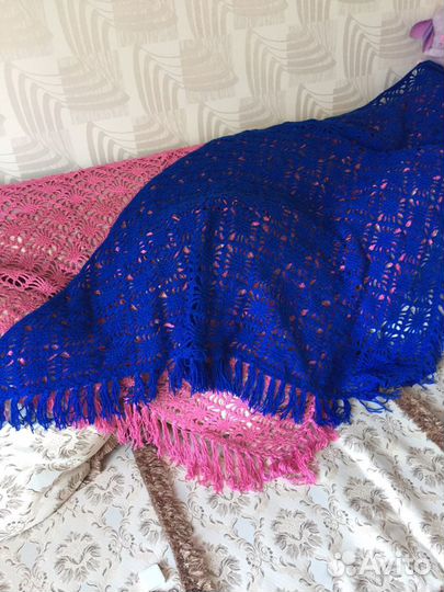 Платок шаль ручная работа