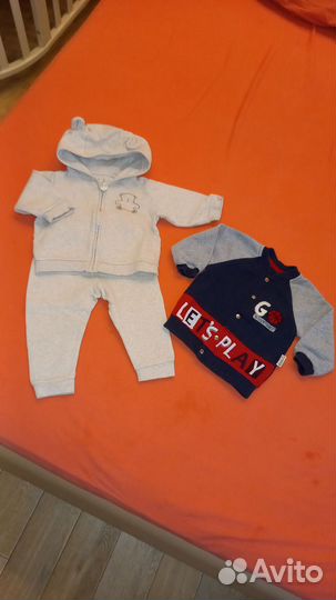 Вещи пакетом на мальчика 74 80