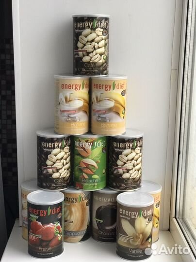 Коктейль для похудения Energy Diet NL в наличии