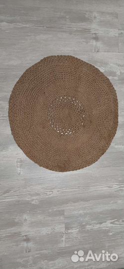 Коврик джутовый
