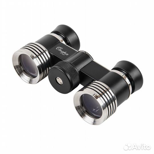 Бинокль театральный Veber(черный/серебро/фокусиров