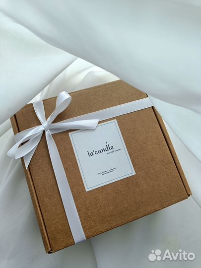 Подарочный набор свечей, с ароматами на выбор