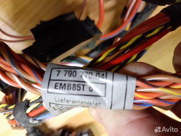 Проводка двигателя BMW E53 X5 M57N 3.0d