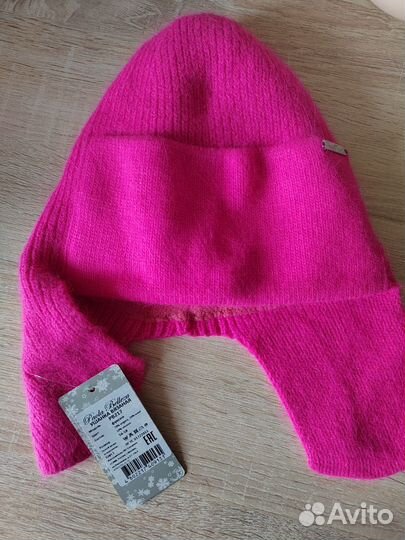 Новая шапка ушанка из ангоры