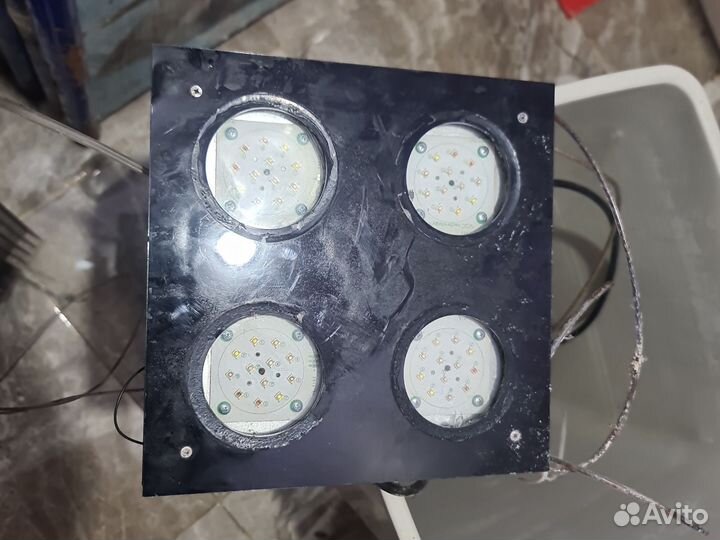 Морской светильник. Black Ice для аквариума