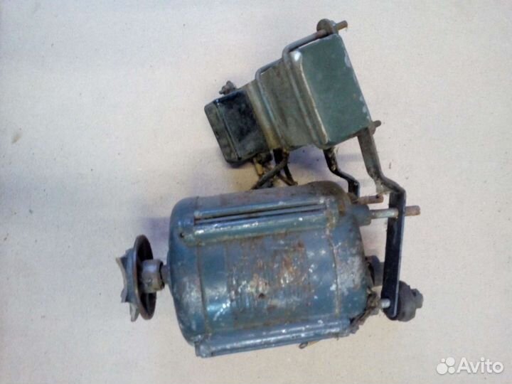 Мотор от стиральной машины и диск