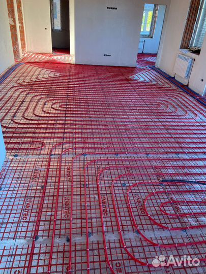 Водяной теплый пол под ключ