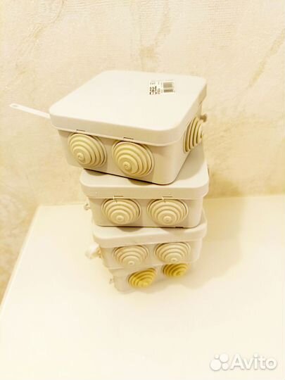 4 шт. Коробка распределительная hegel 85*85*40