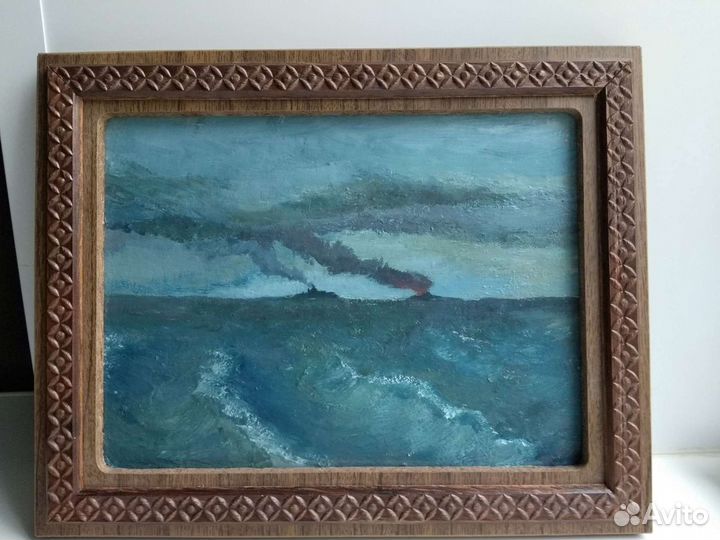 Картина 1989 года, холст масло