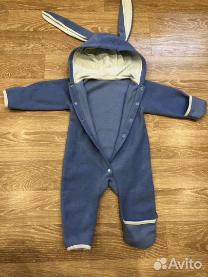 Флисовый комбинезон 62 68