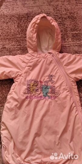 Комбинезон-конверт для новорожденного р-56-62