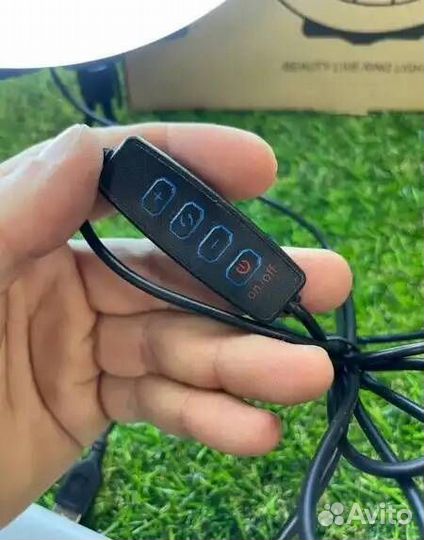 Кольцевая лампа 33см со штативом Гарантия Арт:121