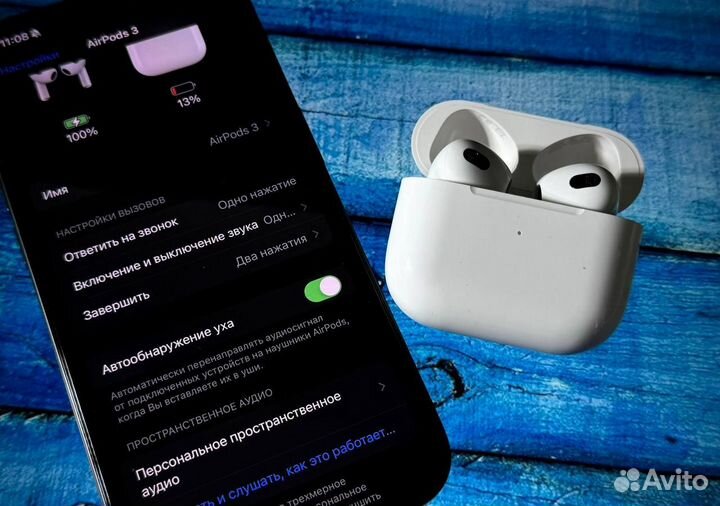 AirPods 3 «оригинальное качество»60дн гарантия