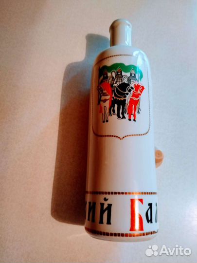 Бутылка штоф фарфор лфз СССР Русский бальзам