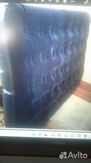 Надувной матрас с насосом