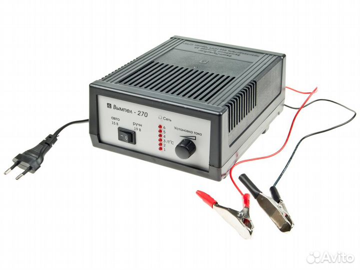 Устройство зарядное 12V 7A 70Ач 220V (2 режима авт