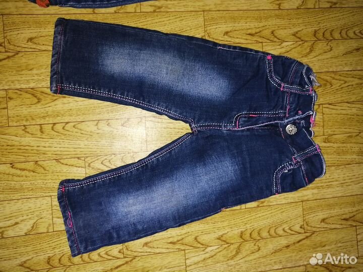 Джинсы для девочки 6 месяцев