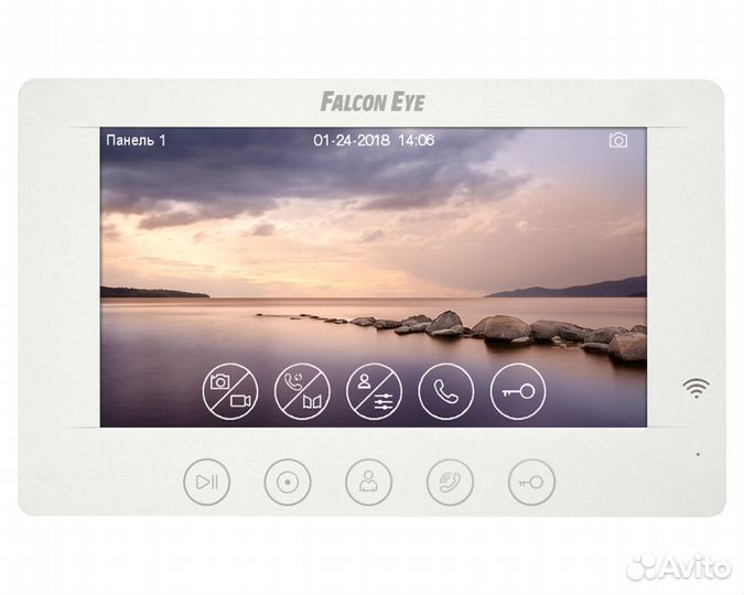 Монитор видеодомофона Falcon Eye Cosmo HD Wi-Fi VZ