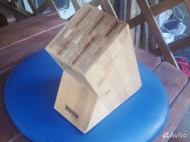 Подставка для ножей деревянная