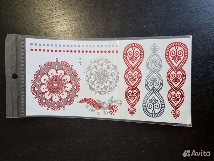 Флэш-тату, временные тату