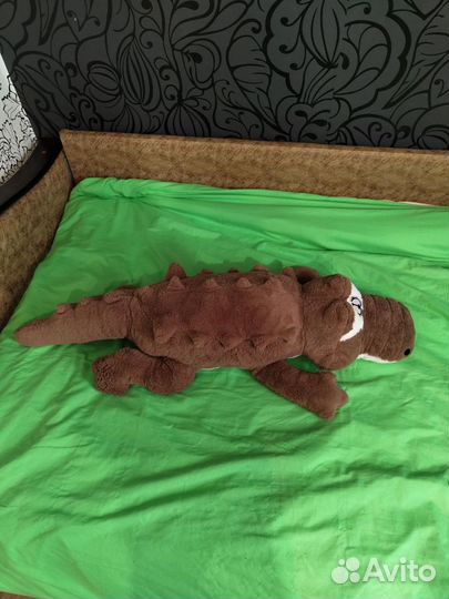 Мягкая игрушка крокодил 110см