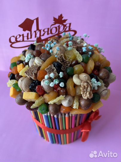 Изготовление букет из сухофруктов