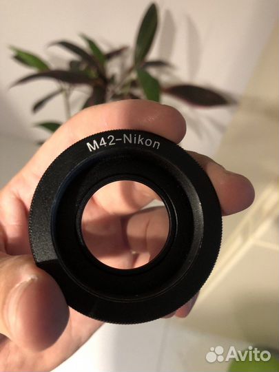 Переходник адаптер кольцо на объектив M42 Nikon