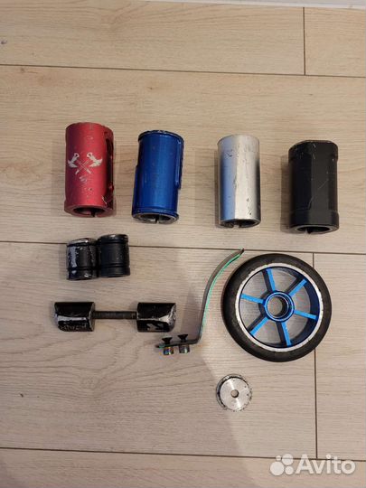 Запчасти на трюковой самокат