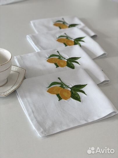 Льняные салфетки