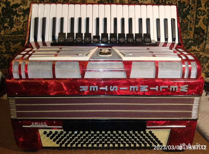 Аккордеон weltmeister amigo