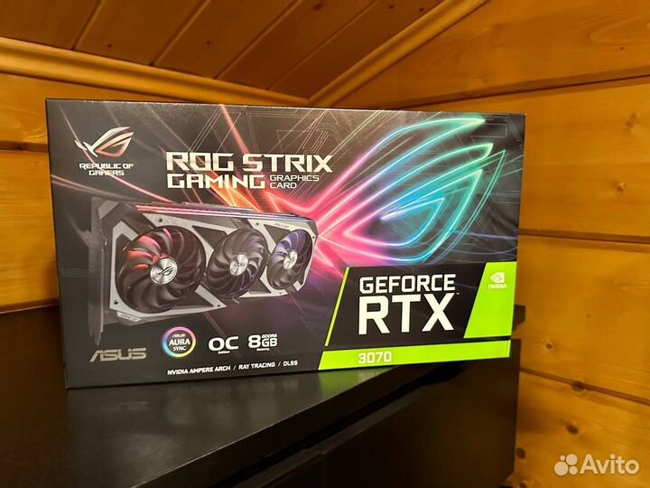 Видеокарта Nvidia GeForce ROG Strix RTD 3070