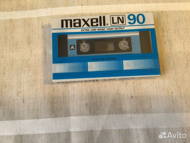 Аудиокассеты Maxell LN 90 новые Japan запечатаны